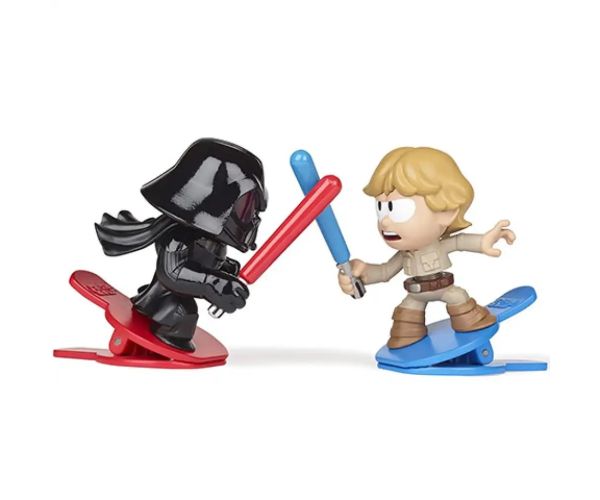 Star Wars Battle Bobblers Vader vs Luke figurină - Hasbro