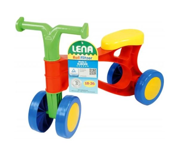 LENA: Motor mic fără pedale roşu
