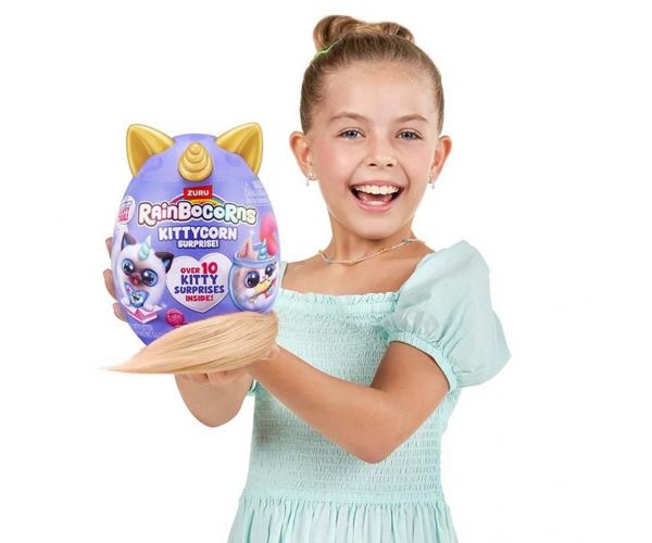 Rainbocorns: Pocket Kittycorn surpriză pisicuță plușată în mai multe variante 1buc