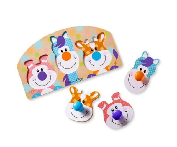 Puzzle fermă lemn uriaș - Melissa & Doug