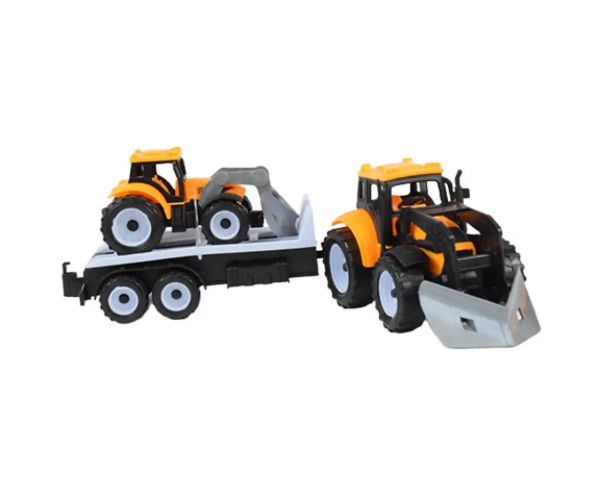 Engineering Truck: Set de mașini cu tractoare și butoi în două versiuni