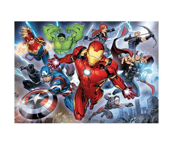 Marvel: Puzzle uriașii Răzbunători 200 de piese - Trefl