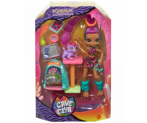 Cave Club: Roaralai set de joacă cu accesorii - Mattel