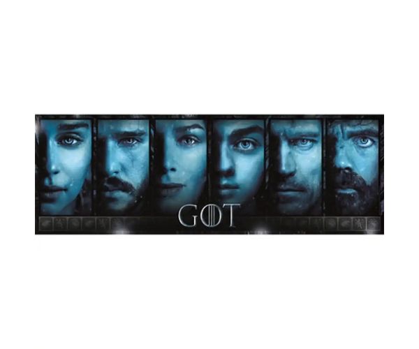 Game of Thrones panoramă puzzle 1000 bucăți - Clementoni