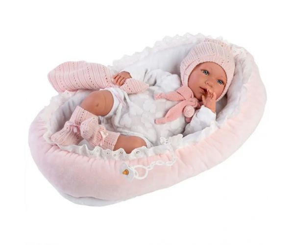 Llorens: Mimi 42cm păpușă care plânge în haine pink