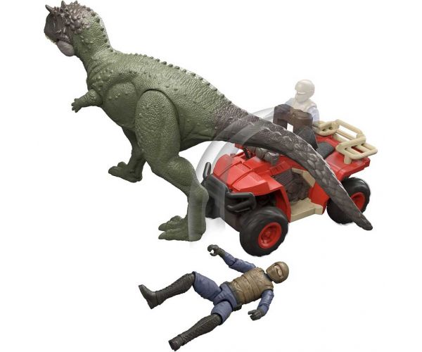 Jurassic World: Set de joc Quad cu prindere de dinozauri - Mattel