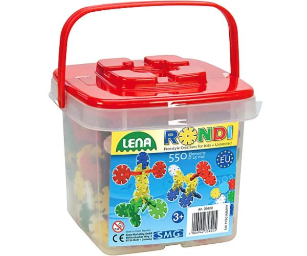 LENA: Set jucărie 25mm de 550 bucăţi