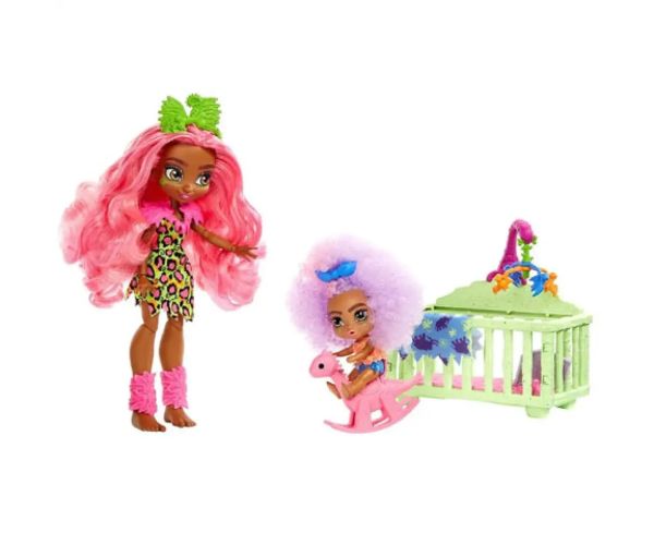 Cave Club: Babysitter set de joacă cu accesorii - Mattel