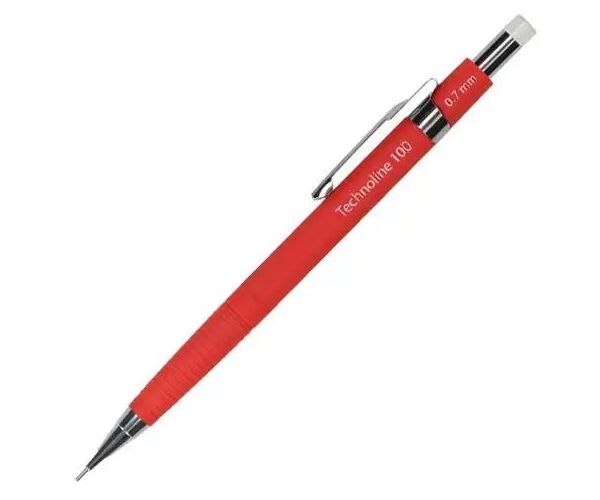 Spirit: Technoline 100 creion mecanic 0,7mm roșu