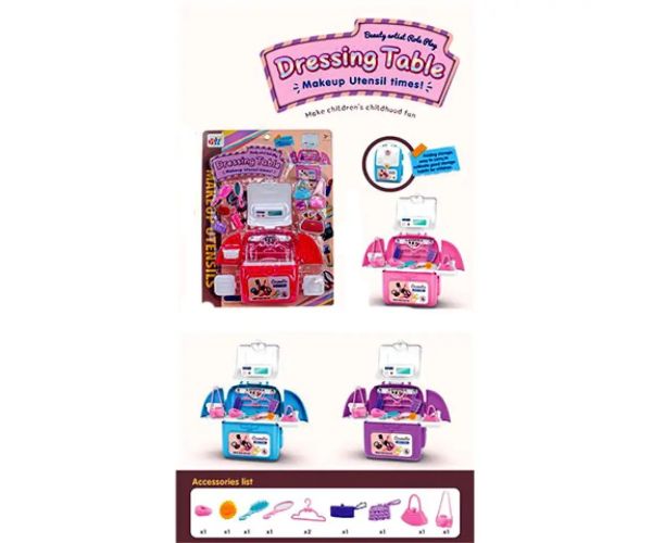 Dressing Table Makeup set de joacă cu accesorii
