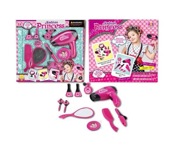 MDX set uscător de păr electronică cu lac de unghii și accesorii 10 bucăți set