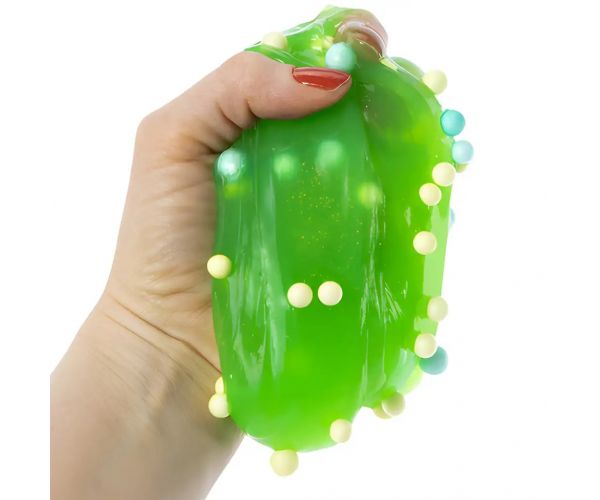Compound Kings: Slime parfumat cu dinozauri, bile de spumă și sclipici 217gr