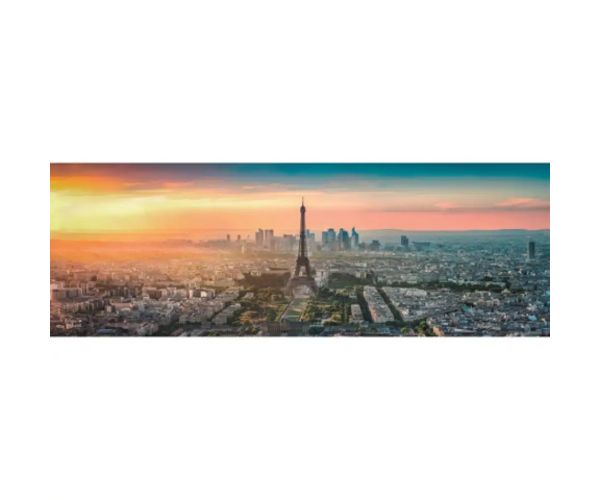Vedere la Paris HQC 1000 bucăți Panoramă puzzle - Clementoni