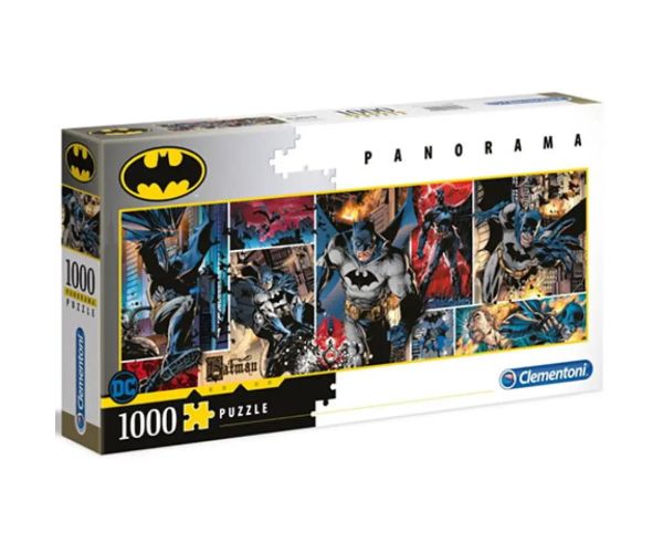 DC Comics: Batman în acțiune 1000 bucăți panoramă puzzle - Clementoni