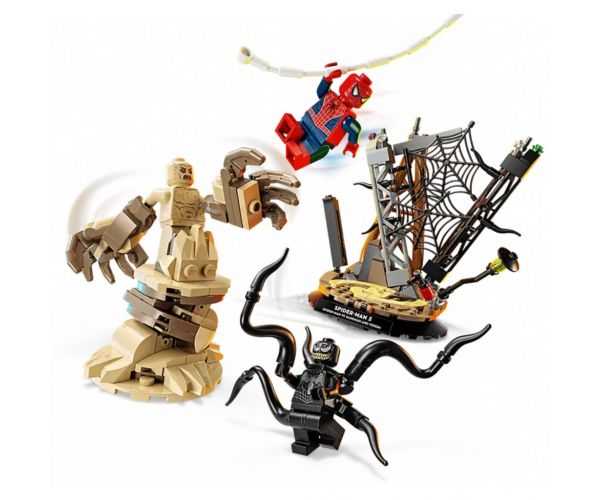LEGO® Marvel: Bătălia uriașă dintre Spider-Man și Sandman (76334)