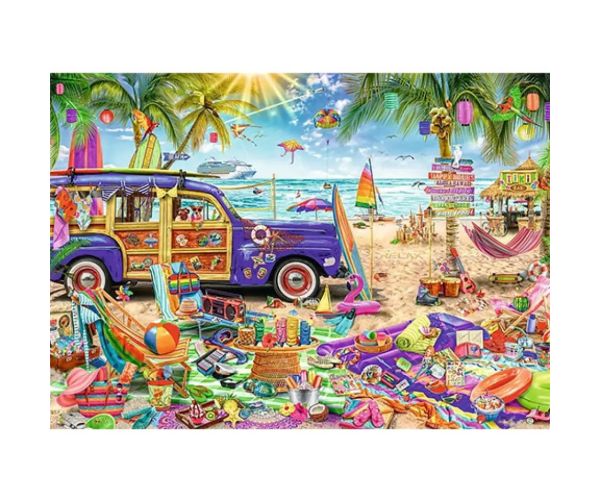Relaxare tropical puzzle 2000 bucăți - Trefl