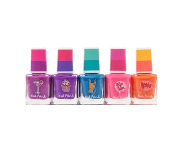Canenco: Creează-l! Set de 5 lacuri de unghii cu culori schimbătoare
