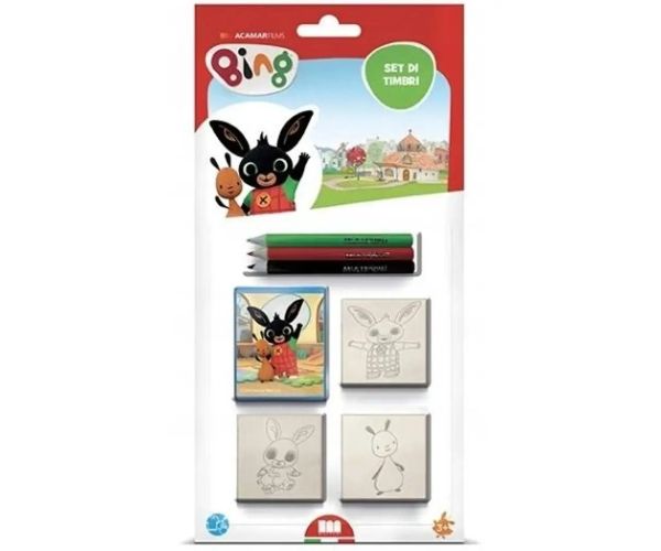 Set de tipărit Bing cu creioane - Multiprint