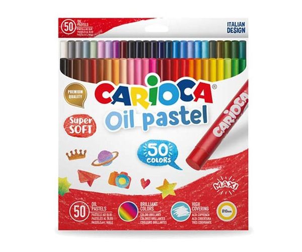 50 de bucăți set cretă pastel ulei - Crayola