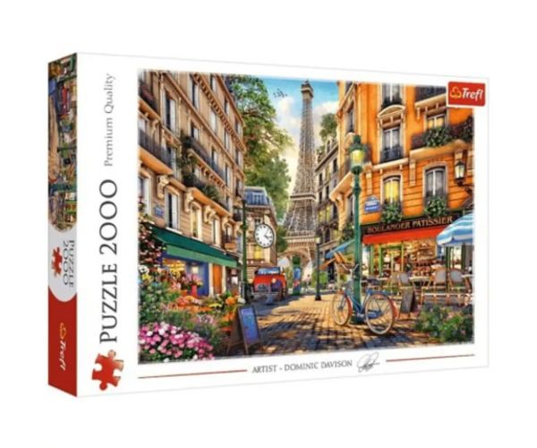 După-amiază la Paris puzzle 2000 bucăți - Trefl