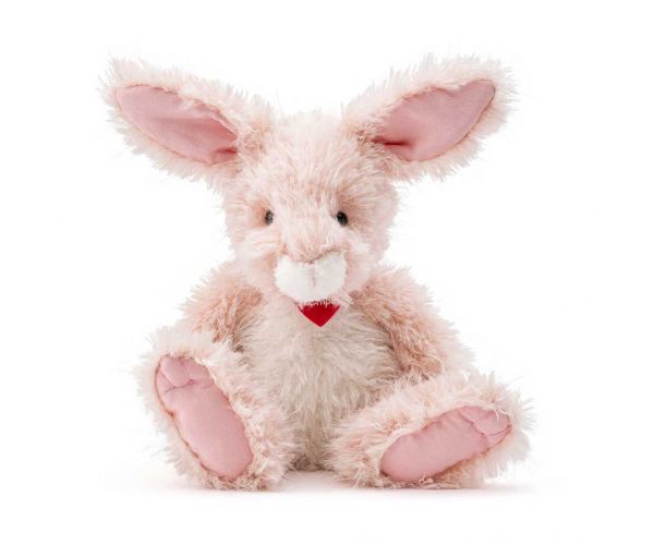 Bibiane iepuraș roz pluș 32cm - Lumpin