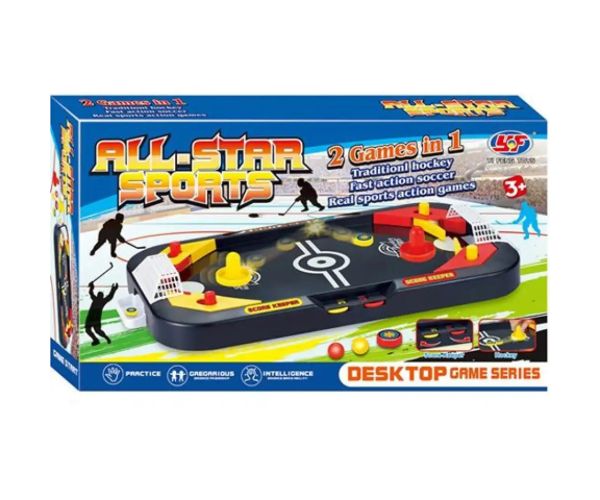 All-Star Sport: hockey de masă set 42x5x22cm