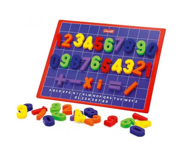 Quercetti: Tabel mic magnetic set 6 bucăți 29x23cm