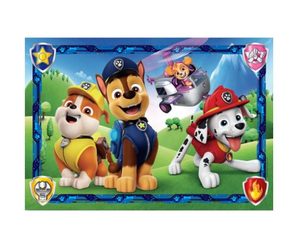 Paw Patrol Supercolor puzzle 104 bucăți - Clementoni