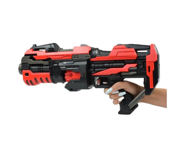 Pro Attack: Pistol electronic cu burete și cartușe 45cm
