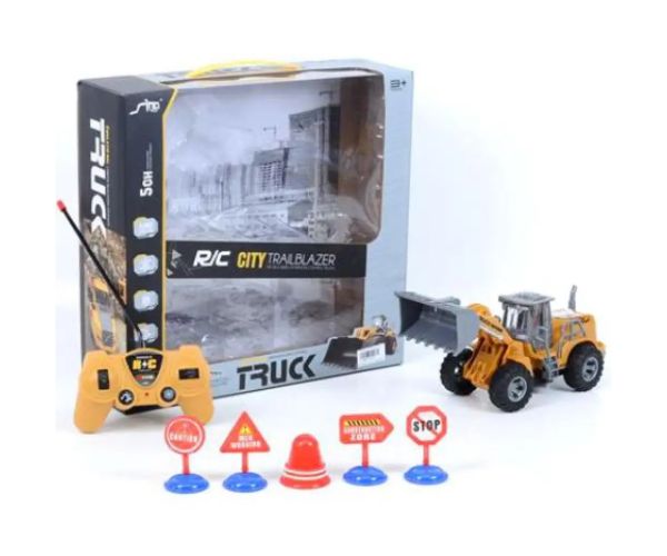 RC vehicul de construcție cu lumini și accesorii 1/30