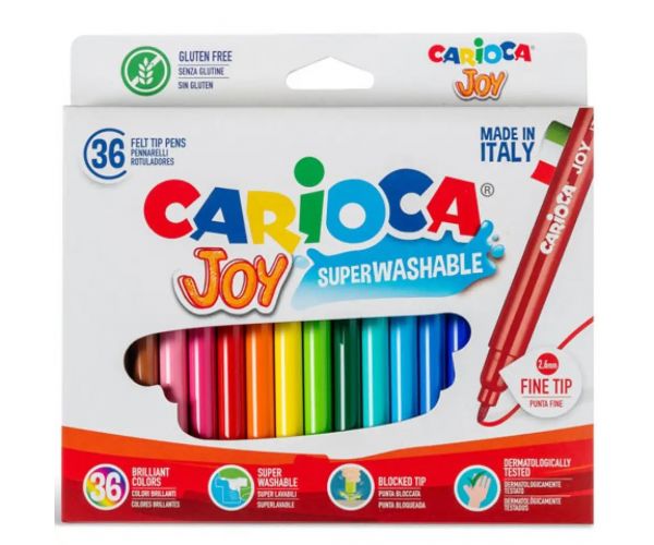 Set markere lavabile 60 bucăţi - Carioca