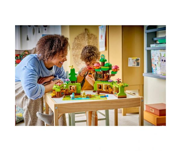 LEGO® DUPLO®: Pădure aventuroasă cu animale sălbatice (10480)