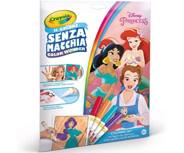 Crayola: Color Wonder Disney prințese masă fără murdărie