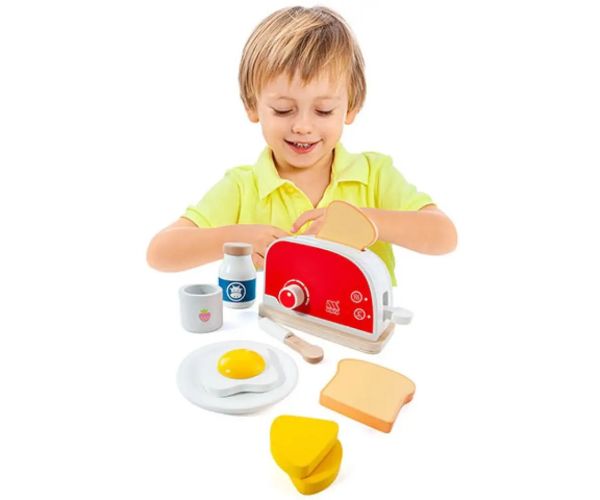 Molto: Nature lemn prăjitor de pâine set de joacă