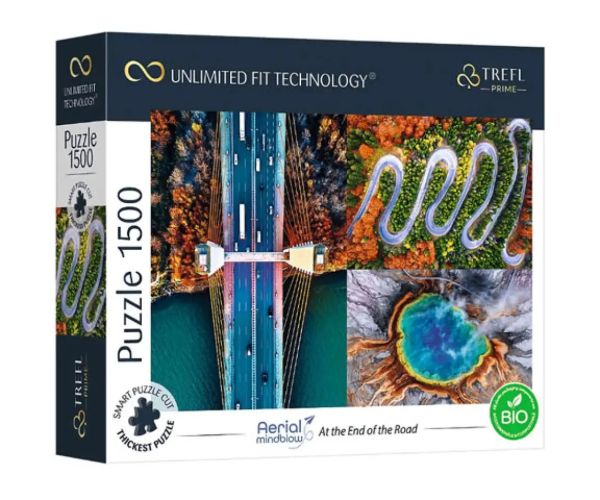 La sfârșitul drumului 1500 bucăți puzzle - Trefl