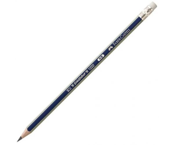 Faber-Castell: Goldfaber creion grafit cu radieră HB