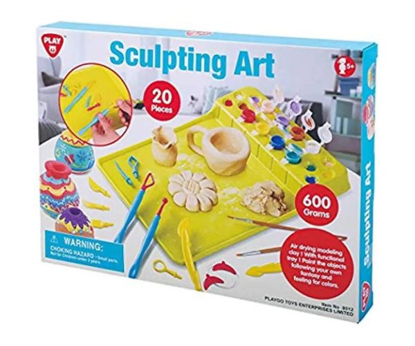 Playgo: set sculptură