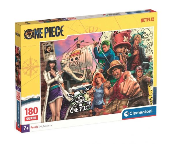Puzzle Supercolor One Piece de 180 piese - Clementoni