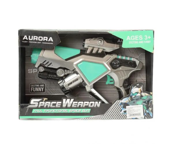 Space Weapon: Armă spatială Aurora cu lumina si sunet 28cm