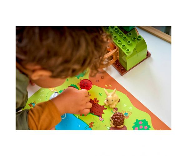 LEGO® DUPLO®: Pădure aventuroasă cu animale sălbatice (10480)