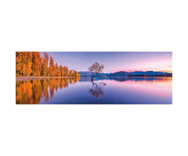 Lacul Wanaka, Noua Zeelanda HQC 1000 bucăți panoramă puzzle - Clementoni