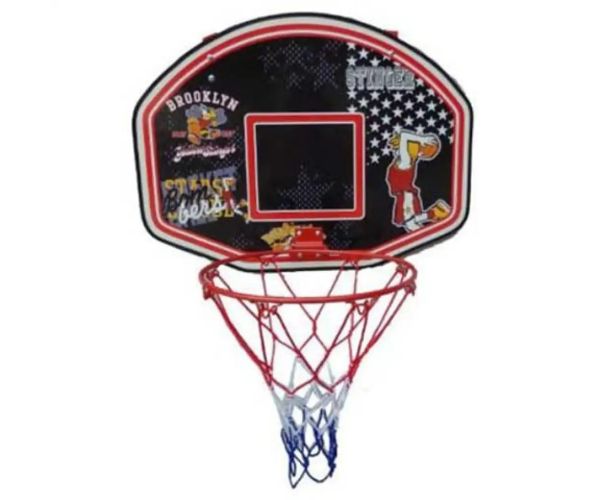 Coș de baschet cu minge 60x44cm - Spartan