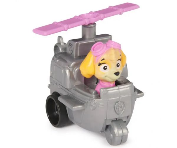 Paw Patrol: Rescue Racers Skye cu elicopter - Spin Master