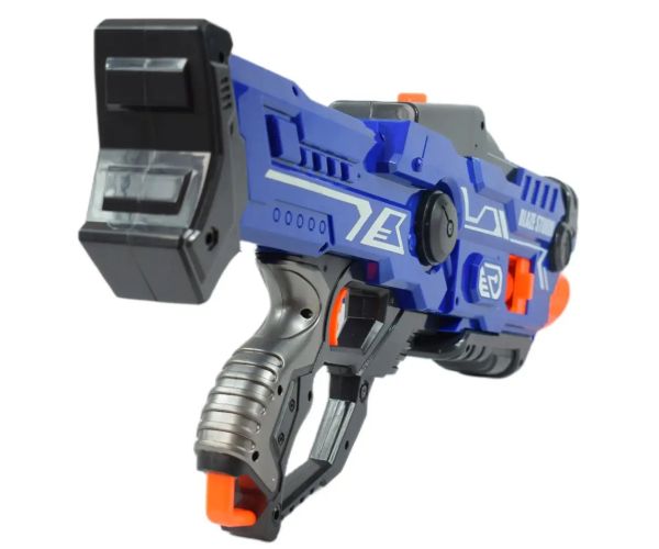 Blaze Storm: Pistol electric uriaș cu cartușe 55x23cm