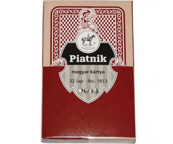 Carte maghiară roșie - Piatnik