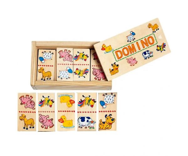 Joc de domino cu animale