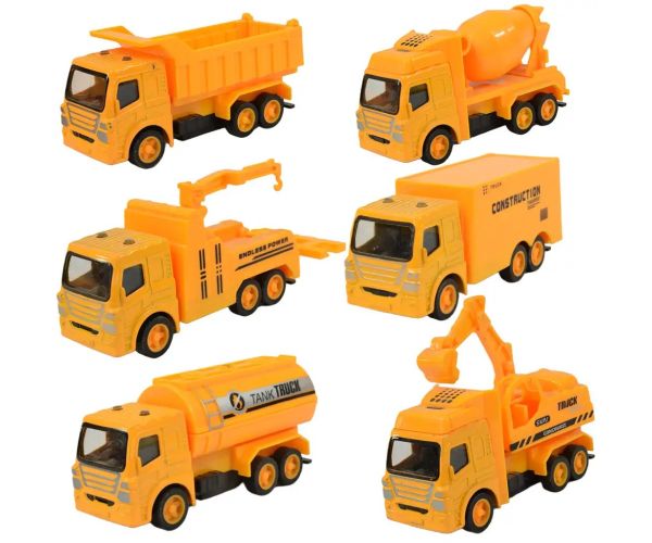 City Truck: mașini de lucru în diverse versiuni 9,5 cm 1 bucată