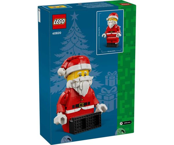 LEGO®: Figurina de Crăciun Moș Crăciun de mari dimensiuni (40820)