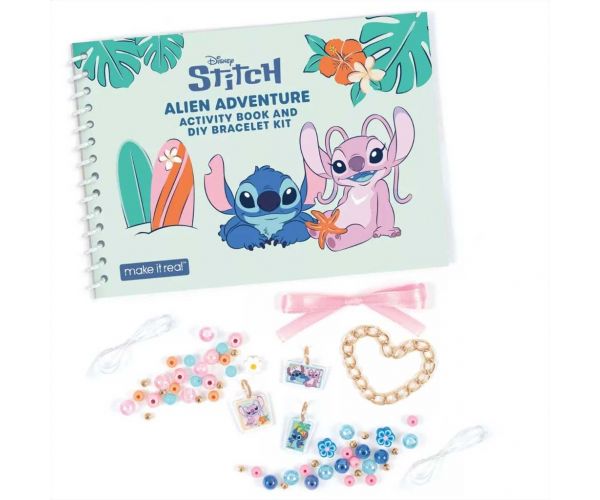 Make It Real: Set de activități și brățări Stitch