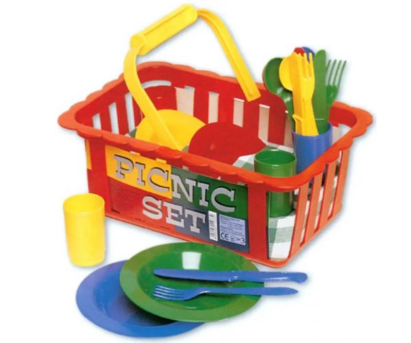 Set de veselă pentru picnic - D-Toys